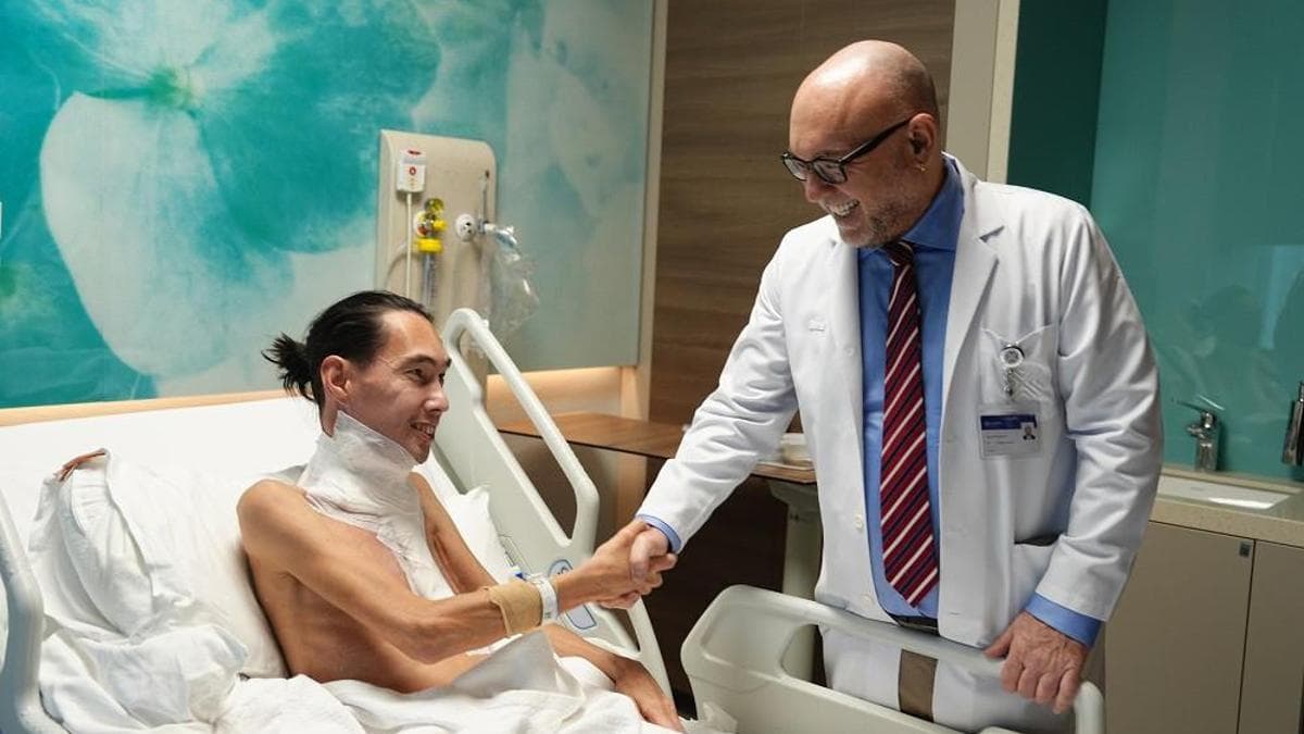 Kazakistanlı Abdrakhmanov’un boynundaki tümör Türkiye’de çıkarıldı