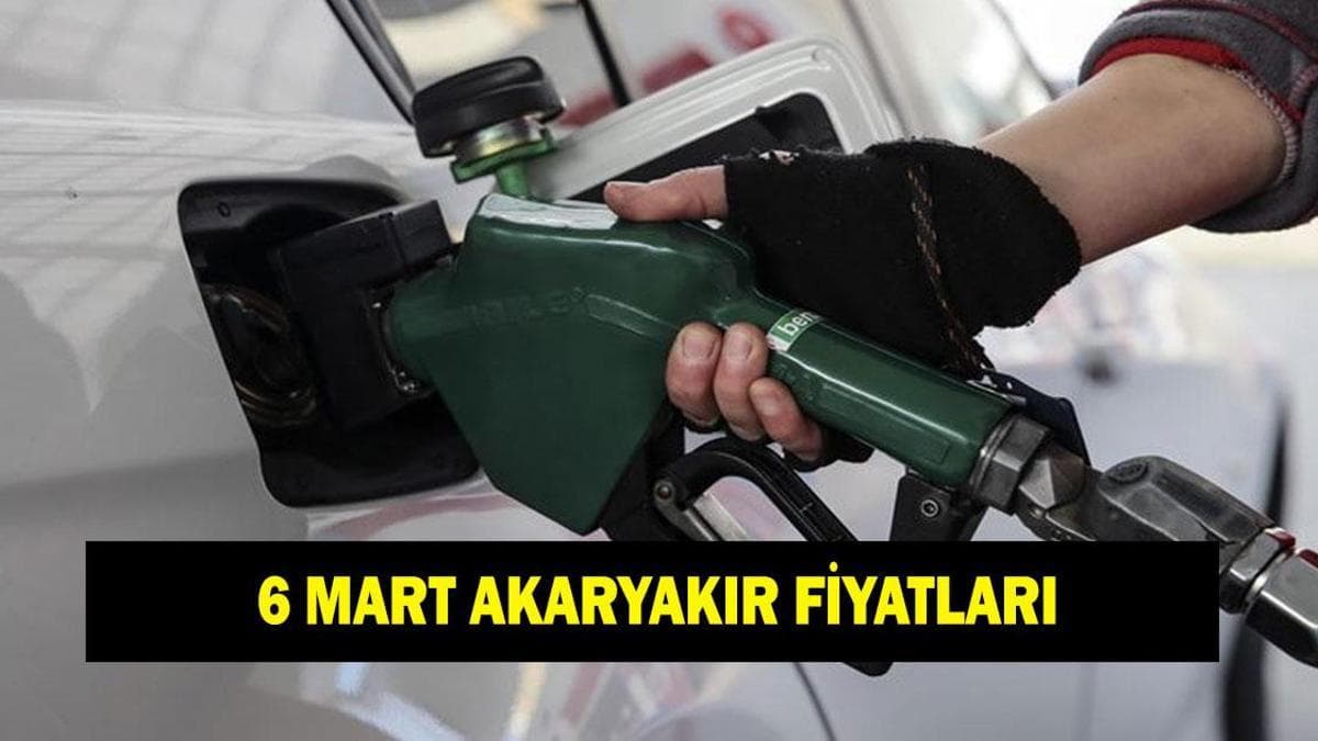 BENZİN, MOTORİN, LPG FİYATLARI 6 MART: Akaryakıtta zam ya da indirim var mı? Benzin, mazot fiyatları ne kadar? İstanbul, Ankara, İzmir akaryakıt fiyatları