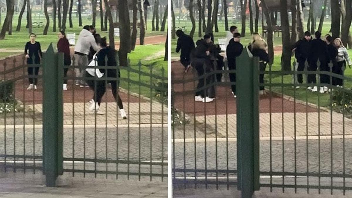 Öğrenciler birbirine girdi: Seni mermi manyağı yapacağım