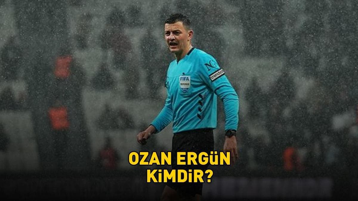 Beşiktaş - Galatasaray derbisinin hakemi Ozan Ergün kimdir, nereli ve kaç yaşında? Beşiktaş Galatasaray derbisinin hakemi Ozan Ergün'ün biyografisi!