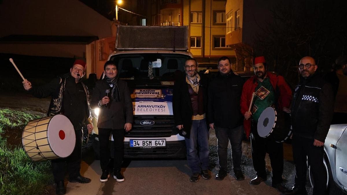 Arnavutköy’de Sahur Devriyesi’ projesi hayata geçirildi