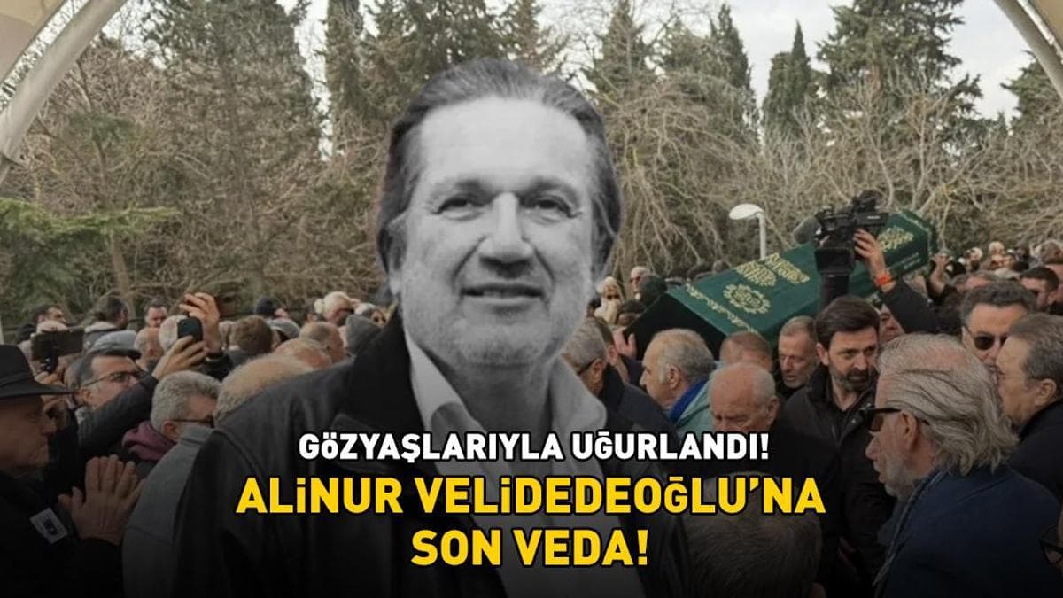 Gözyaşlarıyla uğurlandı! Reklamcı Alinur Velidedeoğlu'na son veda!