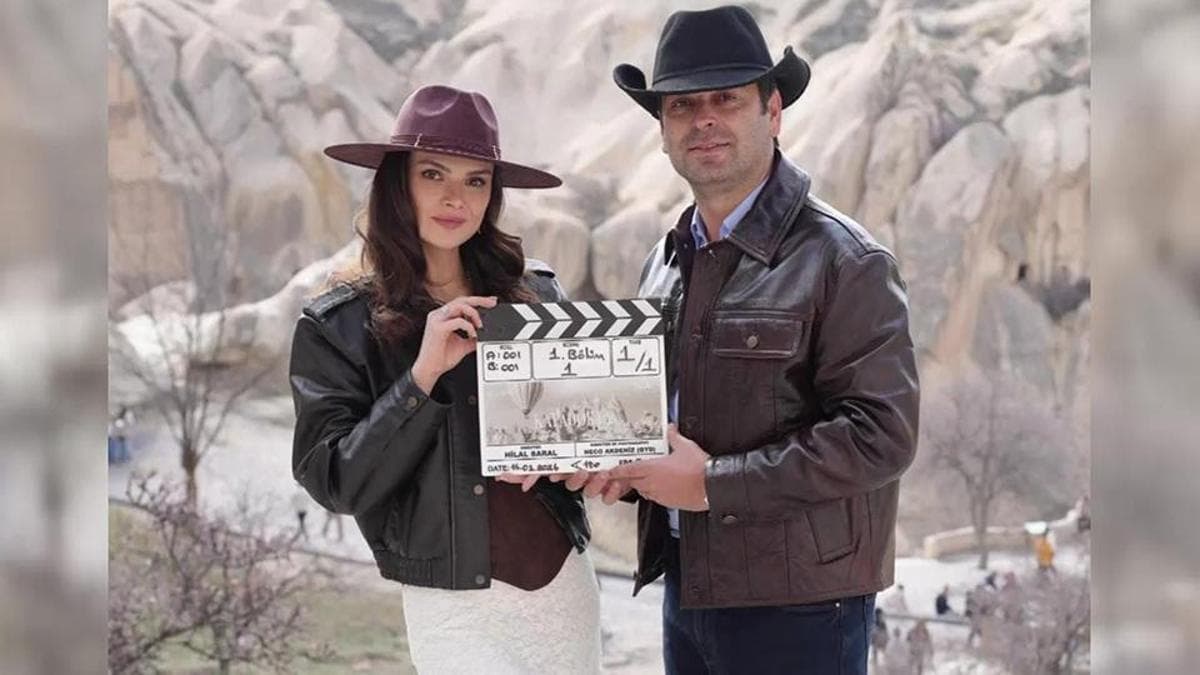 Uzak Şehir Oyuncuları Kapadokya'da Türkiye Tanıtım Filmi Çekti