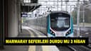 Marmaray Göztepe'de Yaşanan Olay Tren Seferlerini Aksattı