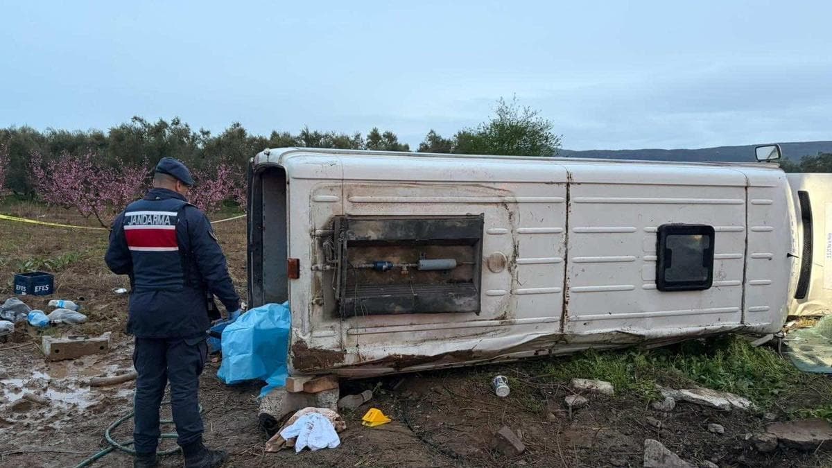 İznik'te İşçi Servisi Takla Attı: 1 Ölü, 12 Yaralı
