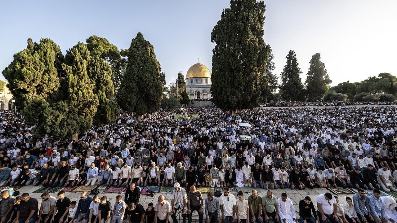 İşgalci İsrail Mescidi Aksa'da cuma namazı kılınmasına izin vermiyor