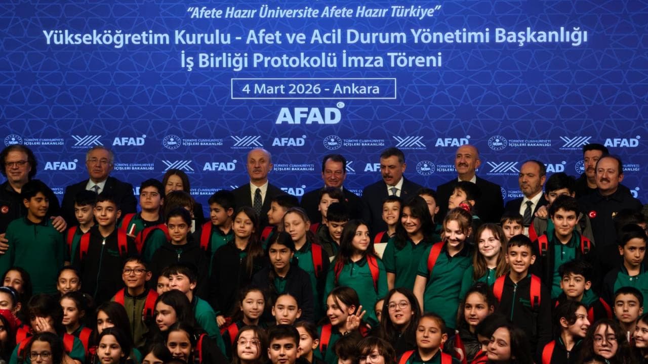 AFAD ile YÖK arasında "Afete Hazır Üniversite" protokolü