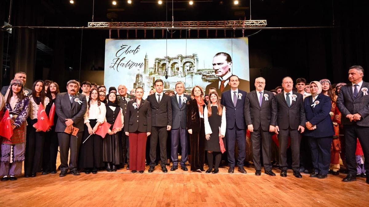 Atatürk’ün Antalya’ya gelişinin 96'ncı yılı kutlandı